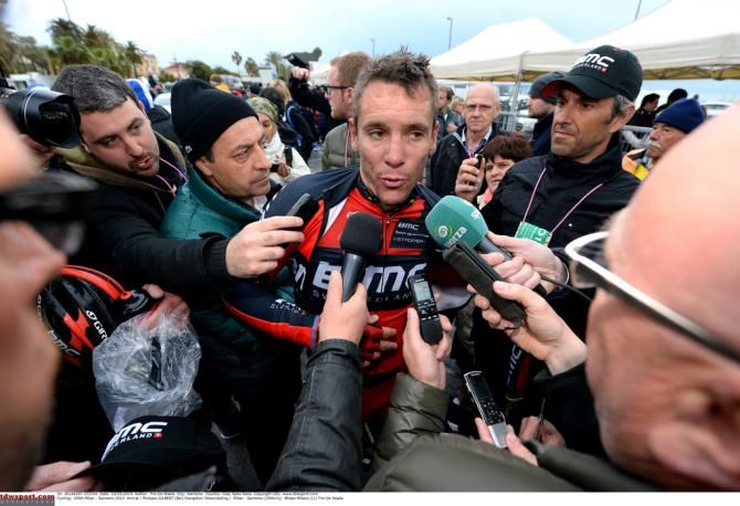 Gilbert fronts the press