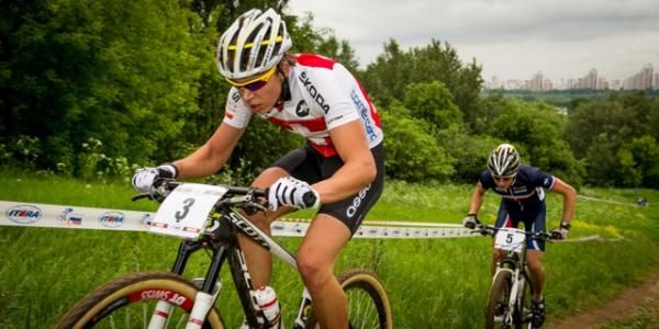 Andri Frischknecht (Switzerland) on his way to a bronze medal