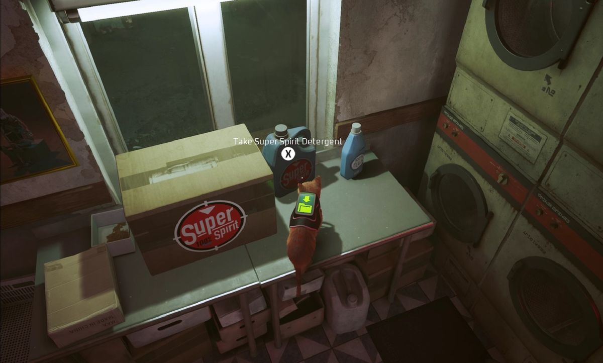 stray detergent