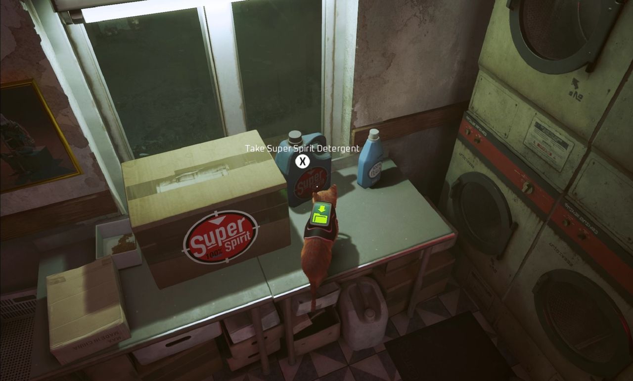 stray detergent