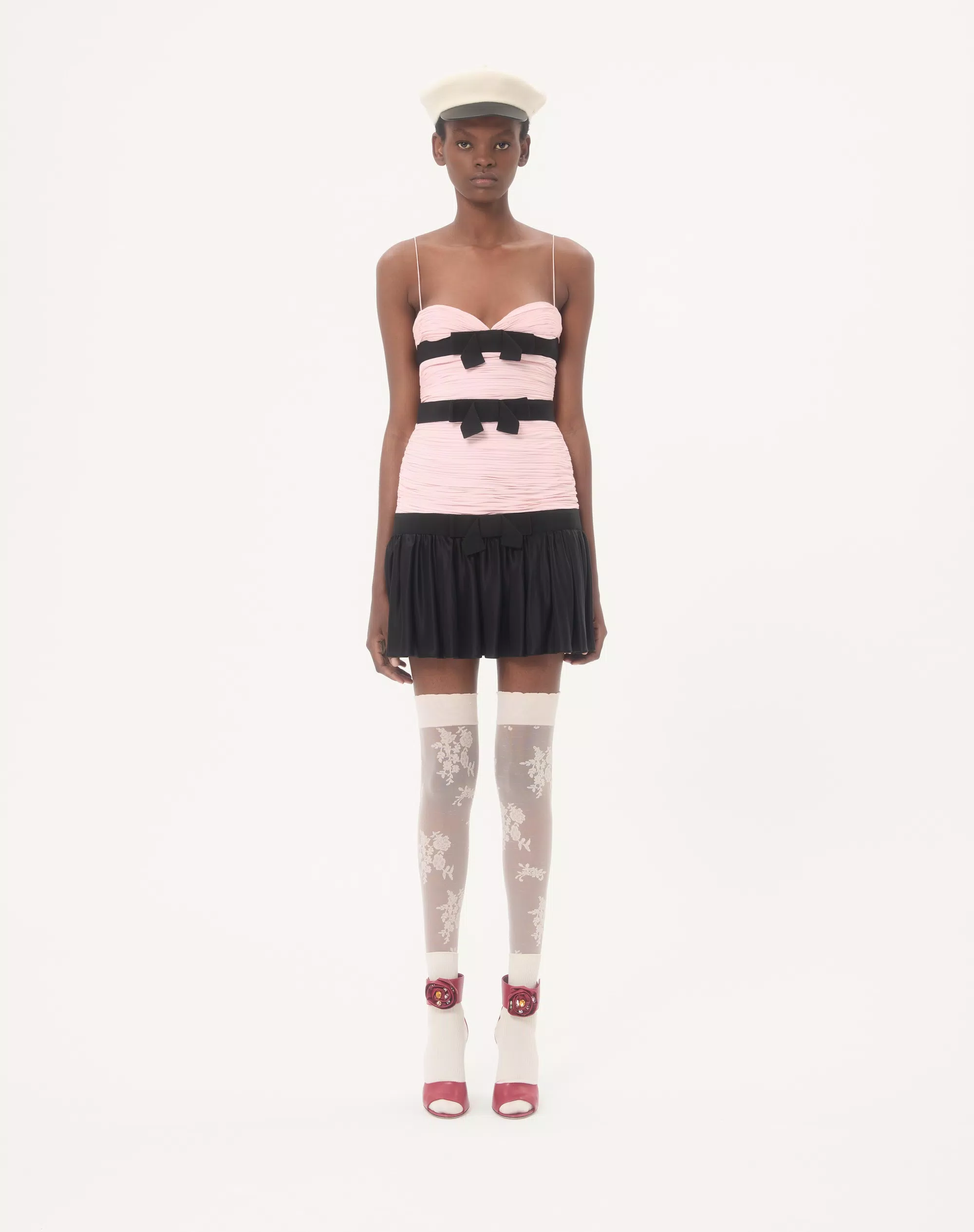 Valentino, Short Light Georgette Dress