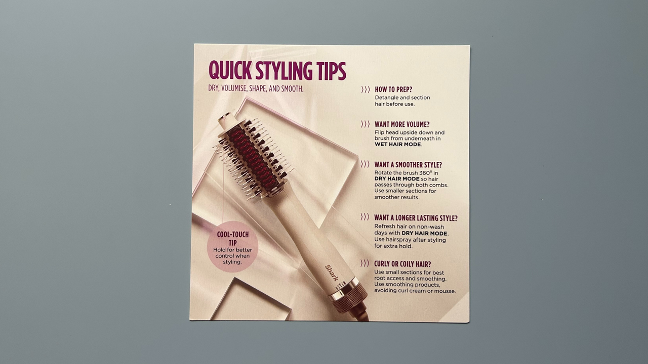 Shark SmoothStyle Hot Brush &amp; Smoothing Comb