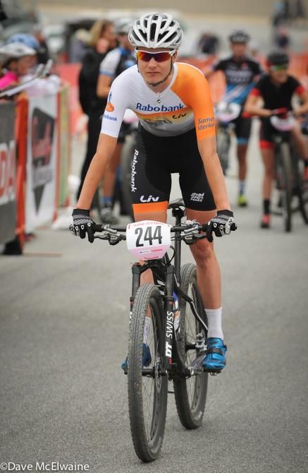 Marianne Vos (Rabo-Liv Team) getting the first call-up