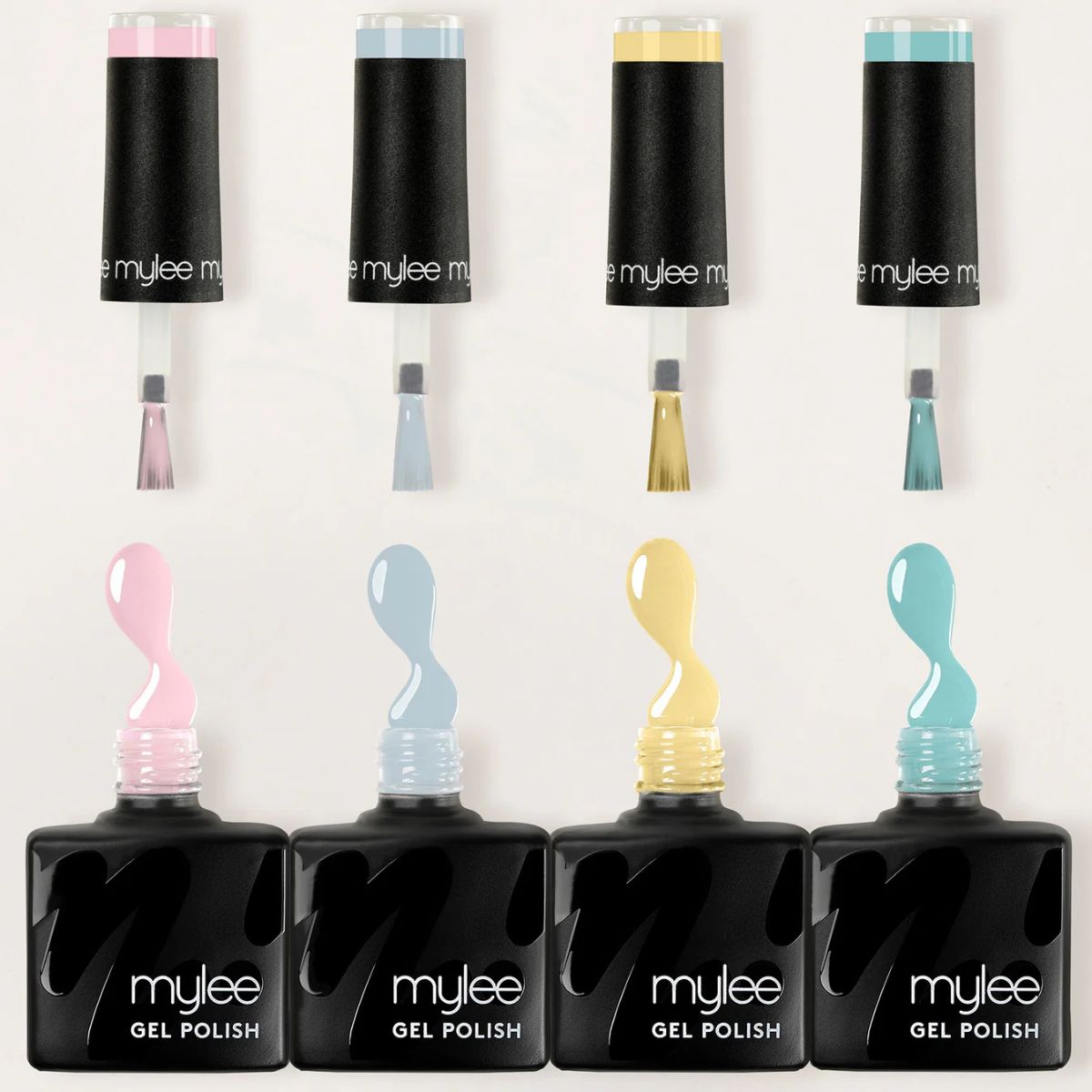 Mylee, Pastel Coloured Nail Gel Bundle