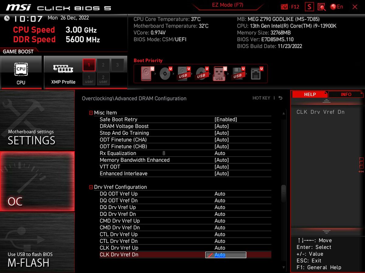 MSI MEG z790 Godlike