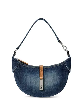 Mini Polo Id Denim Shoulder Bag