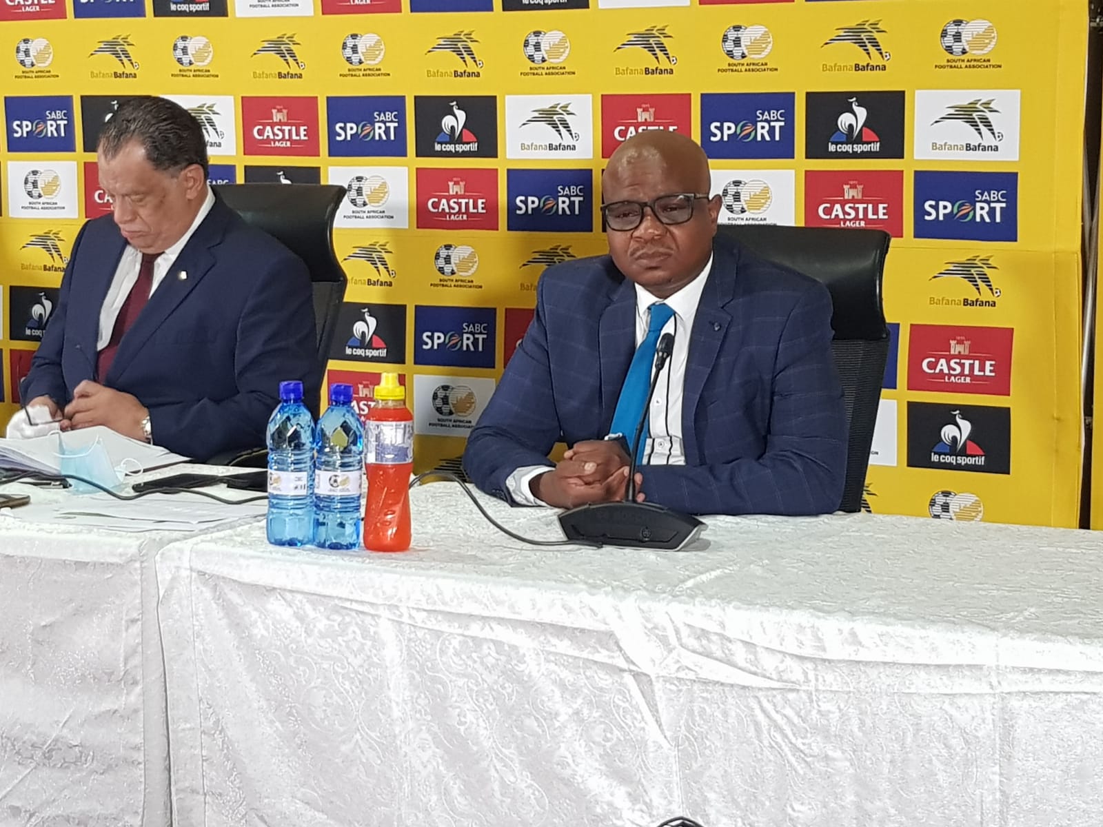 Dr Danny Jordan and Tebogo Motlanthe