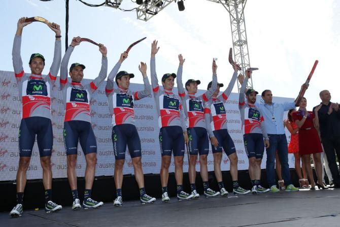 The best team at the race was Movistar
