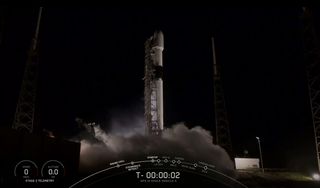 A SpaceX Falcon 9 rocket suffered an abort just two seconds before the planned launch of the GPS III SV04 navigation satellite for the U.S. Space Force from Cape Canaveral Air Force Station, Florida on Oct. 2, 2020.