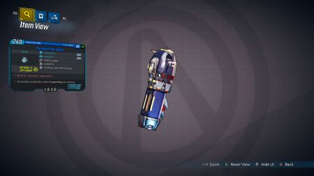 Borderlands 3 Porcelain Pipe Bomb