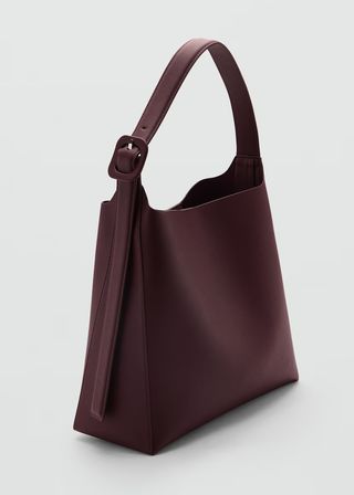 Shopper Bag With Buckle