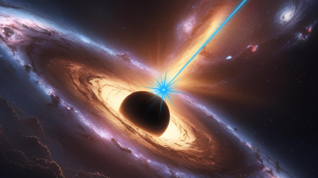 Most powerful 'ghost particle' ever may have come from a cosmic particle accelerator fed by a black hole