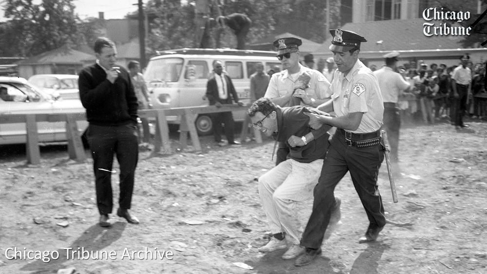 Bernie Sanders, 21, gets arrested at civil rights protest