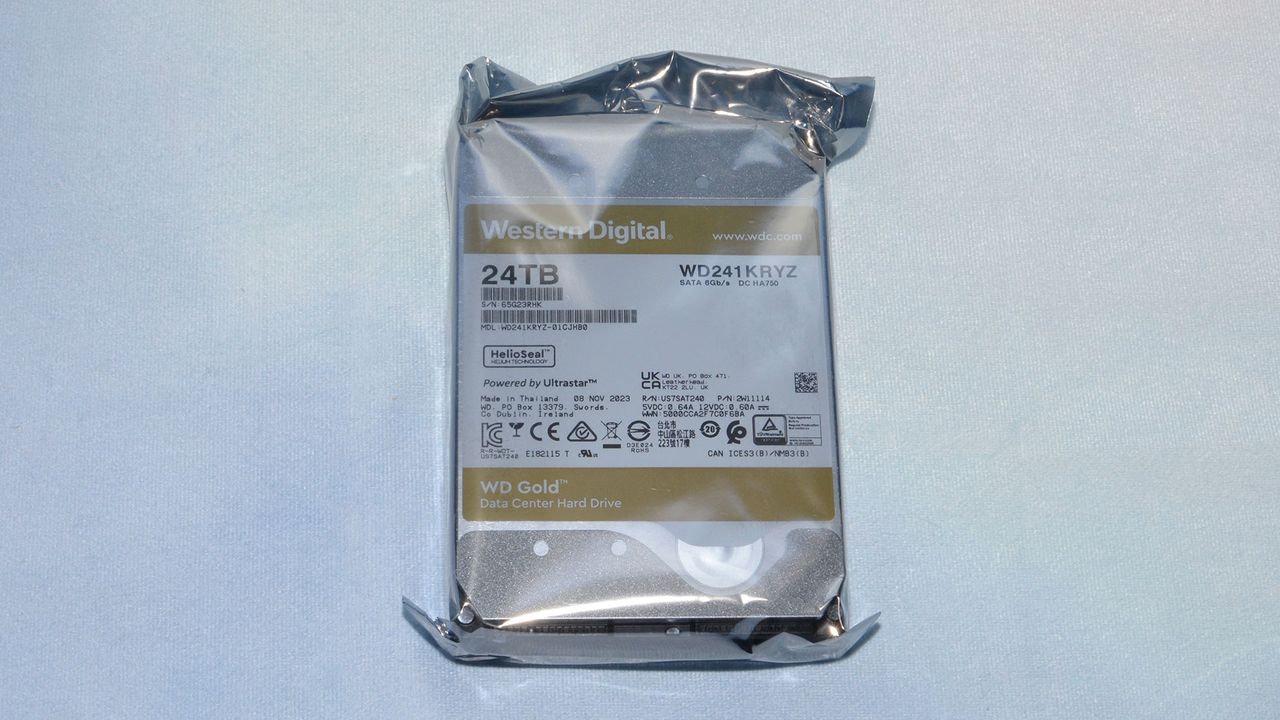 WD Gold 24TB HDD