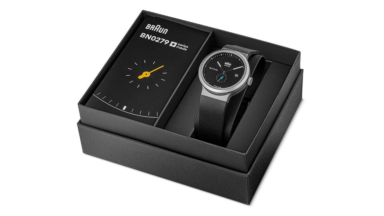 Braun + Paul Smith Swiss watch collection