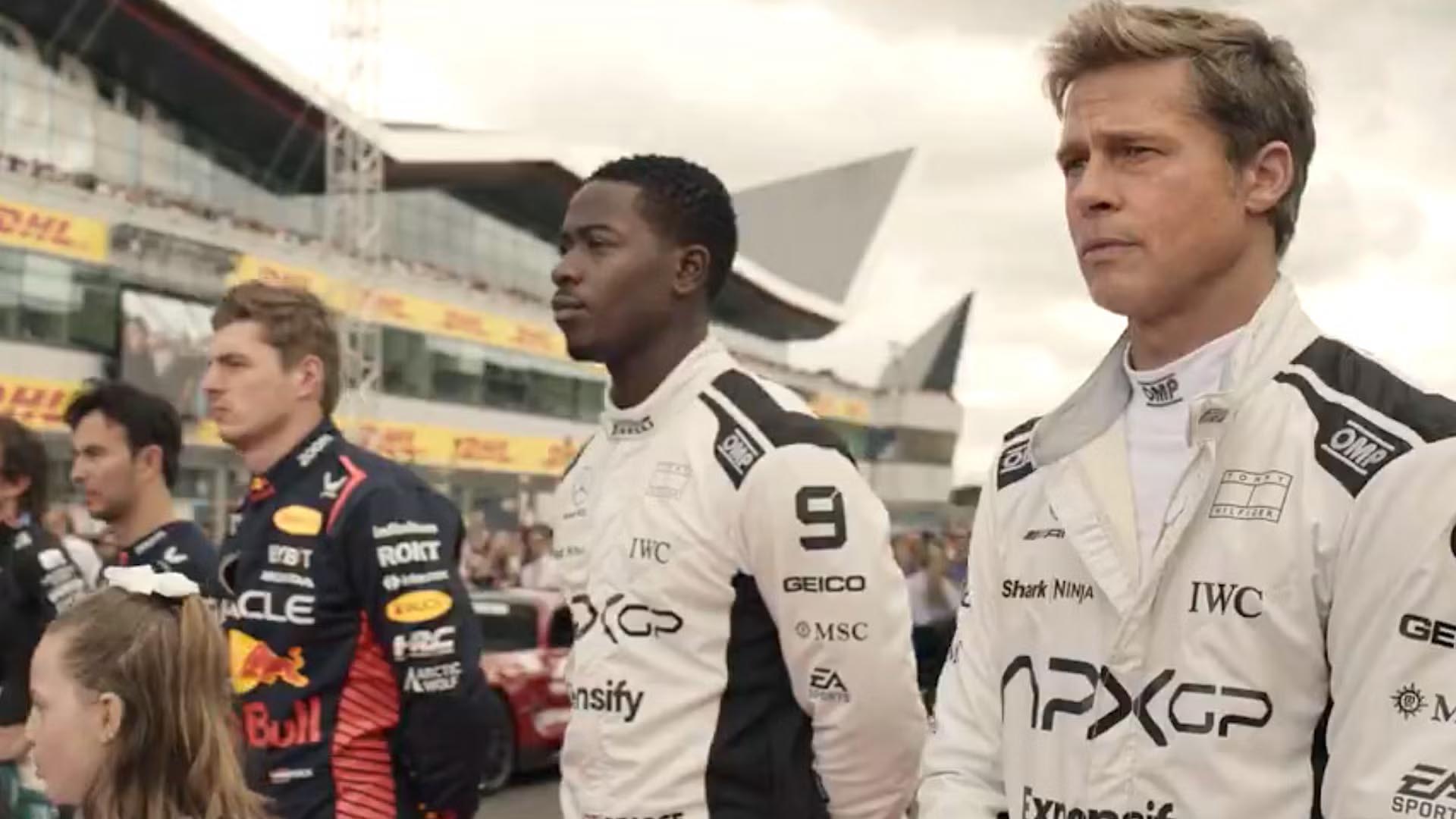 Brad Pitt in F1.