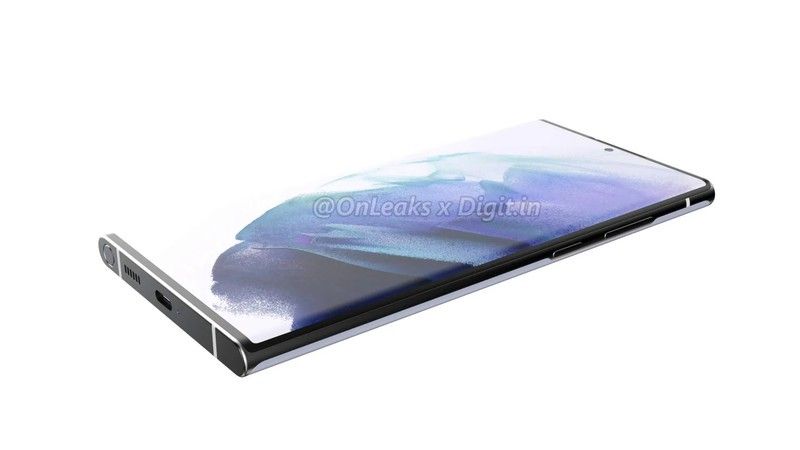 Samsung Galaxy S22 Ultra Leaked Render