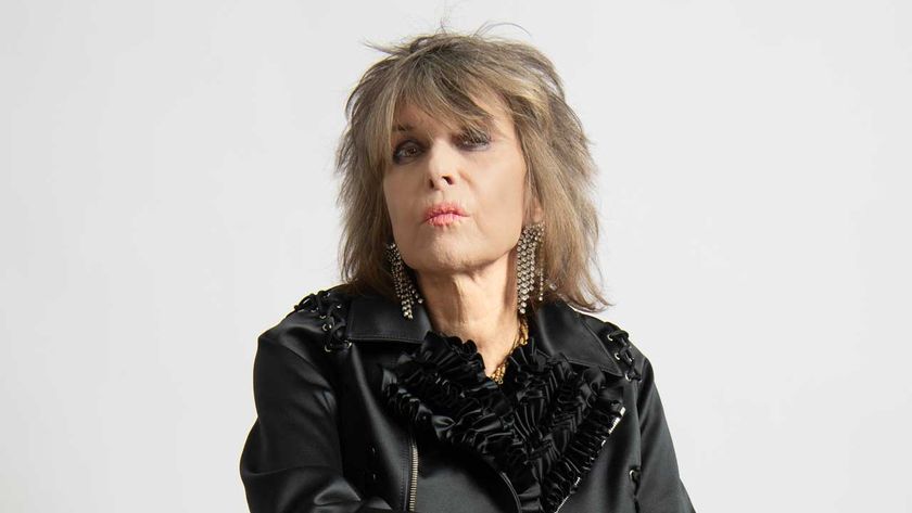 Chrissie Hynde studio portrait