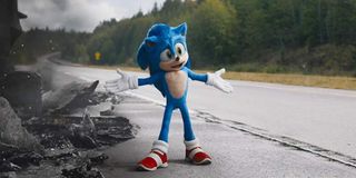 Sonic the Hedgehog, new character design, voiced by Ben Schwartz