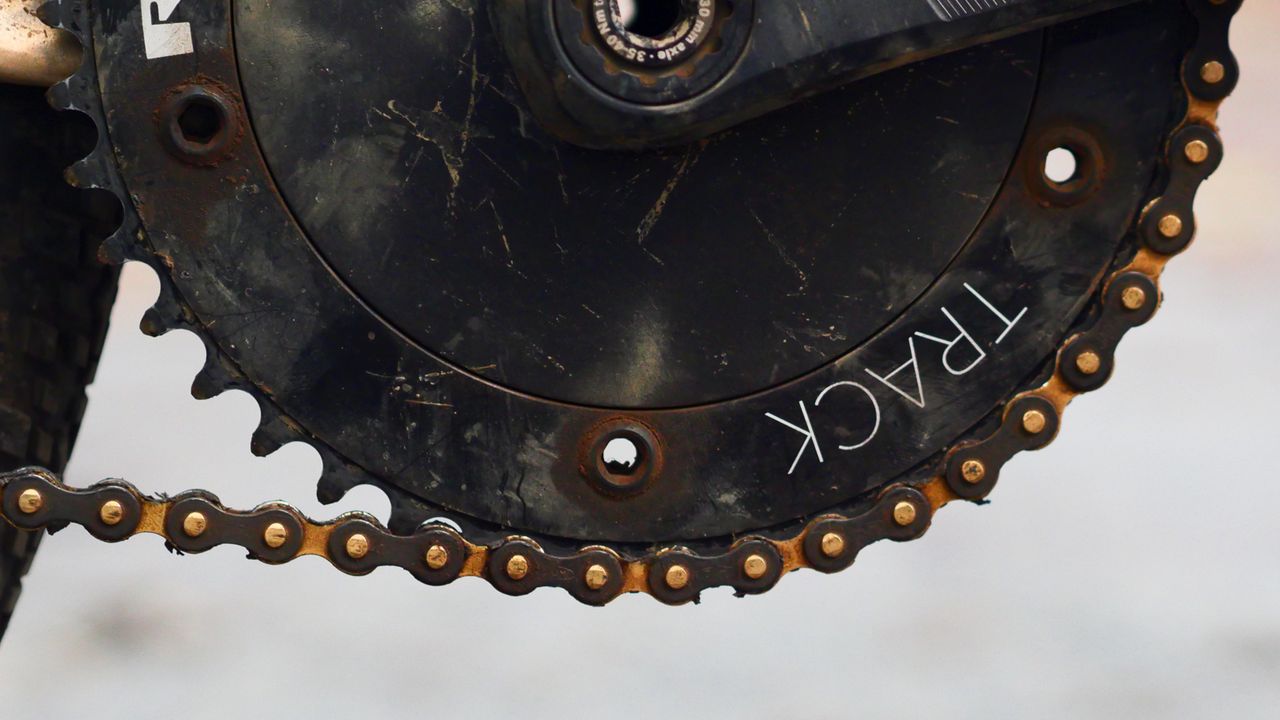 Rotor track chainring detail