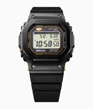 digital black watch