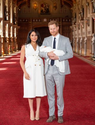 Baby Sussex first pictures