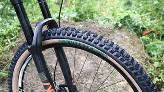Specialized Butcher T9 Grid Trail tire fitted to a bike
