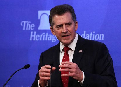 Jim DeMint is ousted from the Heritage Foundation.