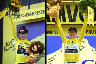 Jonas Vingegaard (Jumbo-Visma) won his second Tour de France in 2023 while Demi Vollering (Team SD Worx) won the 2023 Tour de France Femmes avec Zwift