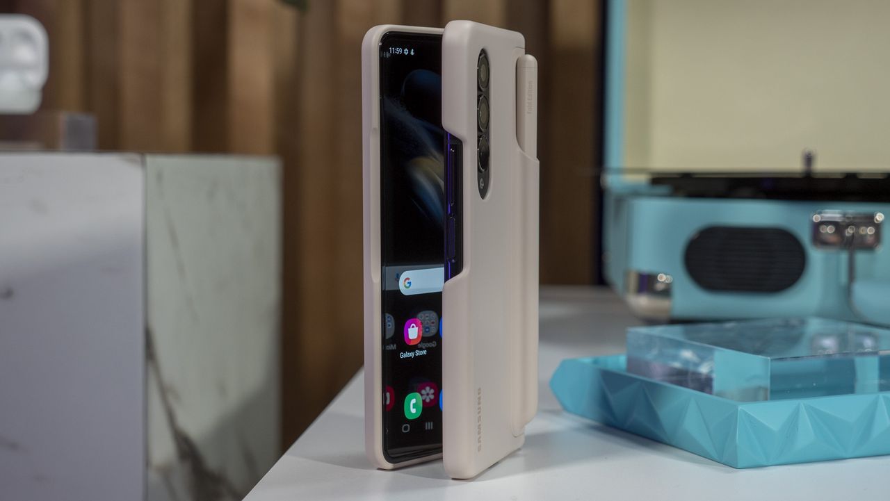 Samsung's new Note case for the Samsung Galaxy Z Fold 4