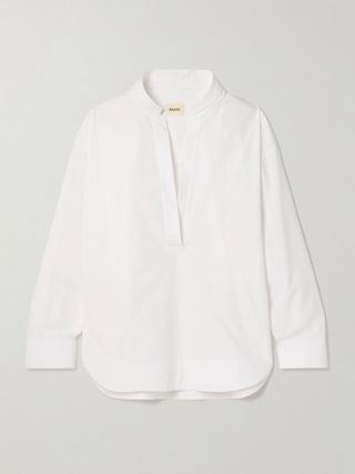 Tito Oversized Cotton-Poplin Shirt