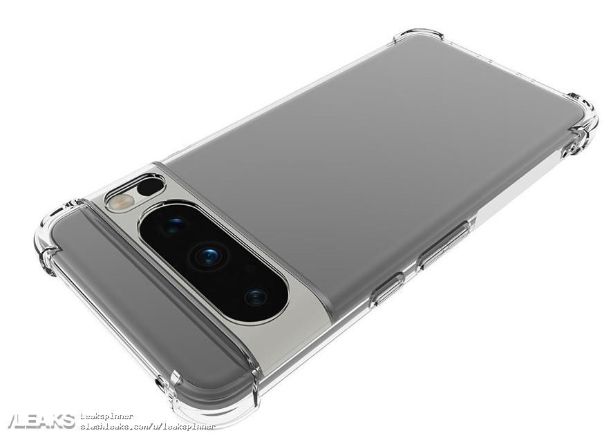 Google Pixel 8 protective case render