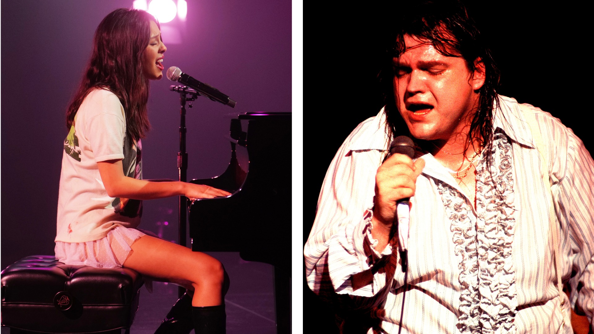 Olivia Rodrigo and Meat Loaf
