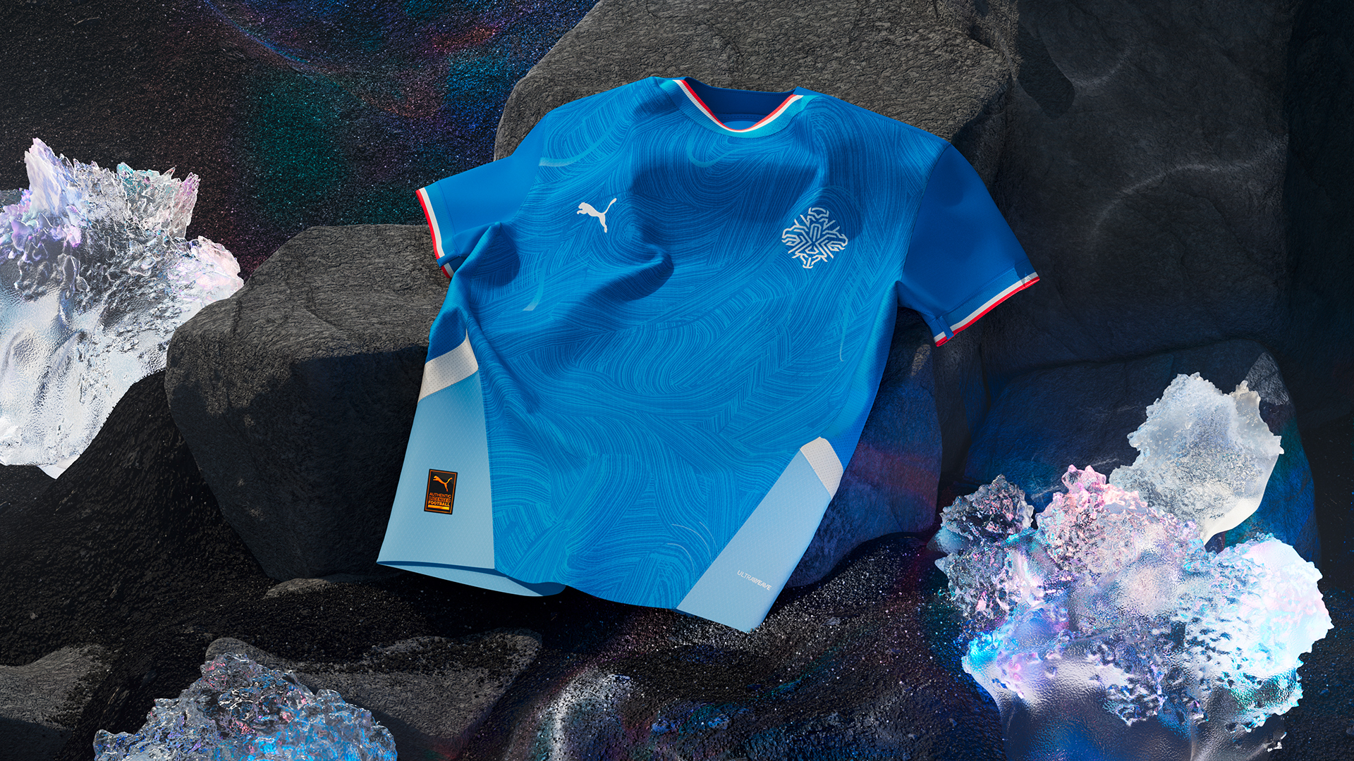 Iceland women's Euro 2025 home shirt