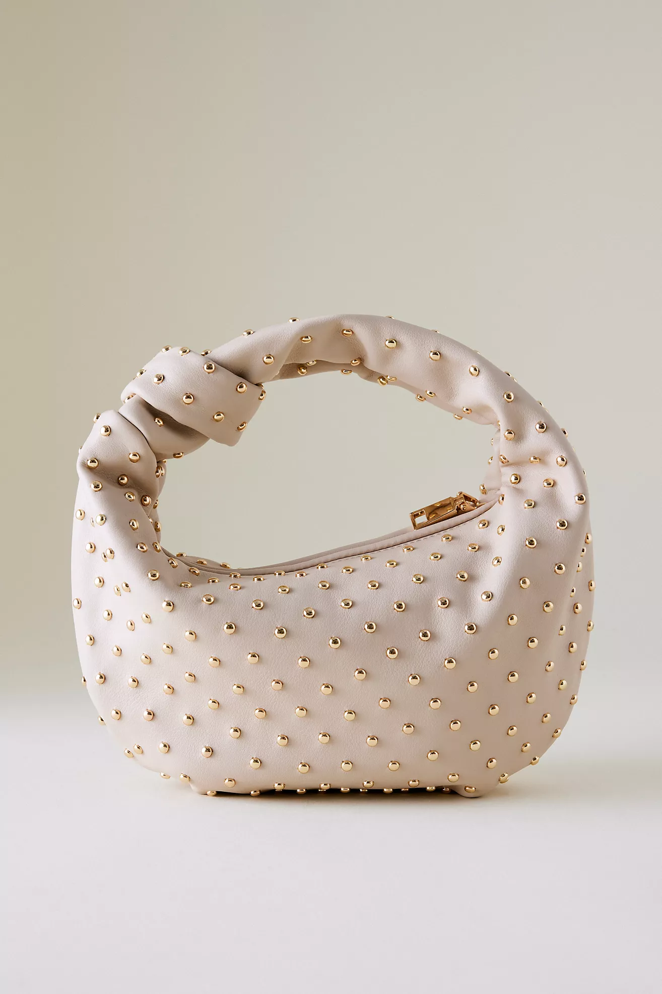 Melie Bianco Larissa Studded Faux-Leather Shoulder Bag