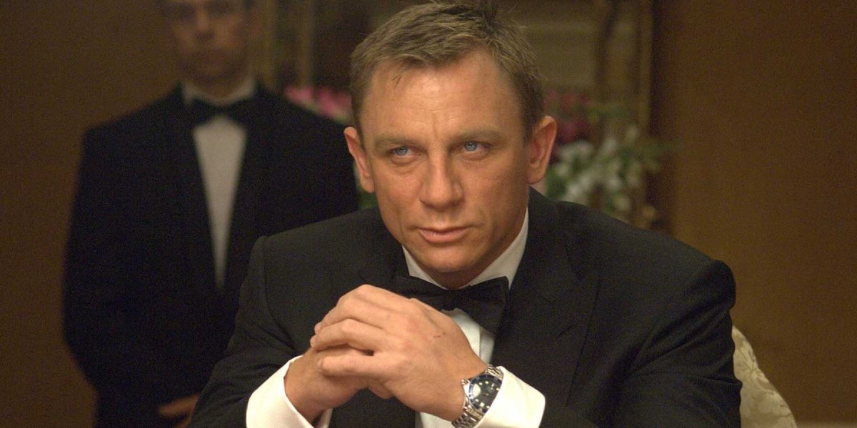 Casino Royale Daniel Craig at the card table