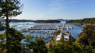 Boats in Roche Harbor, San Juan Island