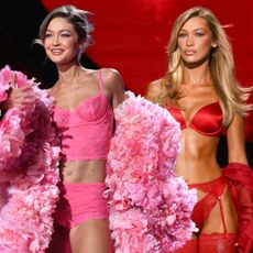 models at the victoria's secret fashion show