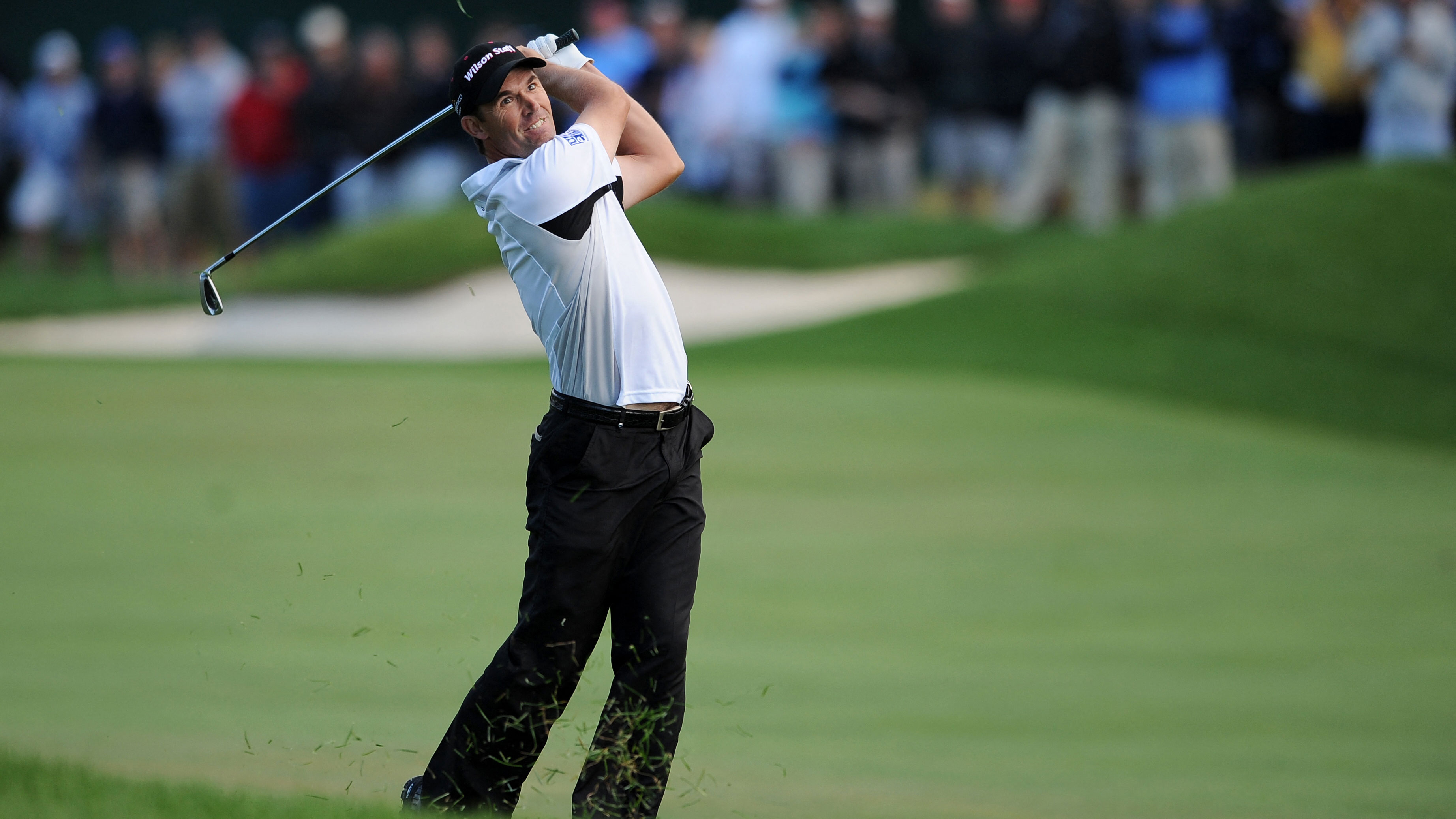 Padraig Harrington en route to winning the PGA Championship in 2008