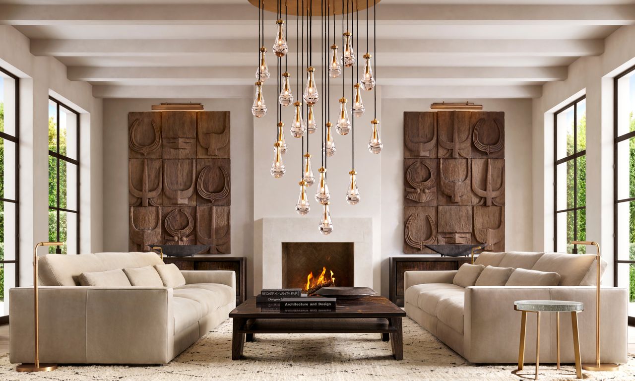 Alison Berger chandelier for RH 