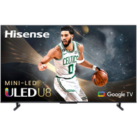 Hisense U8K 55-inch 4K mini-LED TV: $1,099.99$699.99 at Best Buy