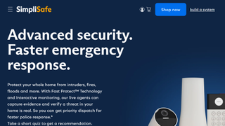 SimpliSafe website screenshot