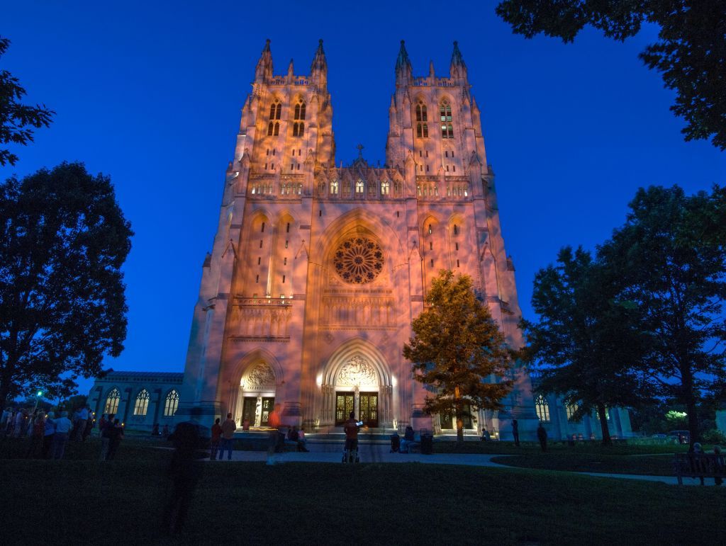 The Washington National Cathedral.