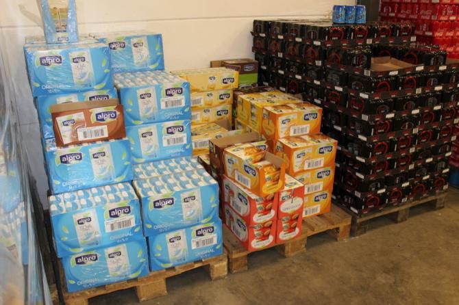 Plenty of soya milk