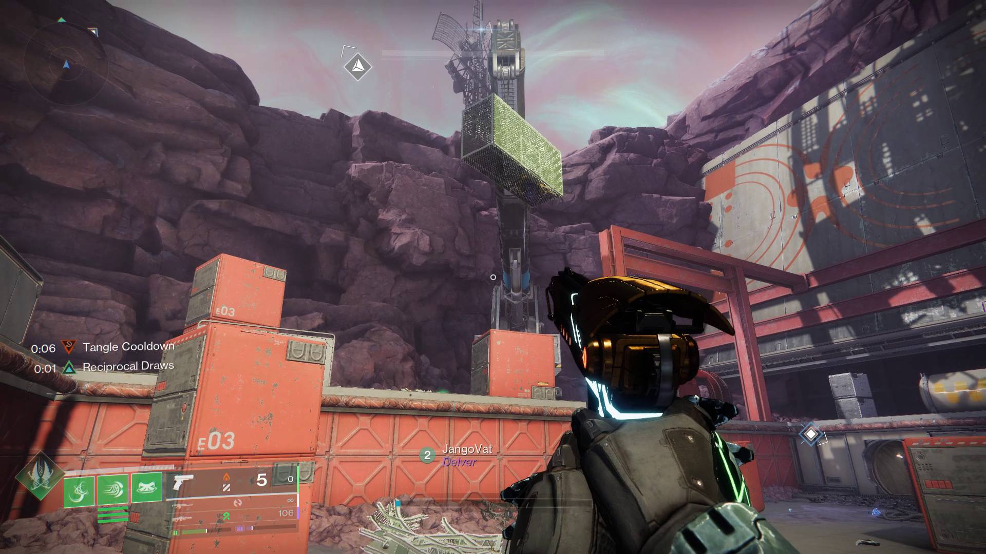 Destiny 2 Graviton Through the Ages Exotic quest Department of External Observations crane