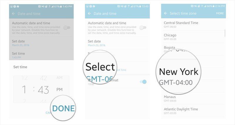 How to change date and time settings on your Samsung Galaxy S7 ...