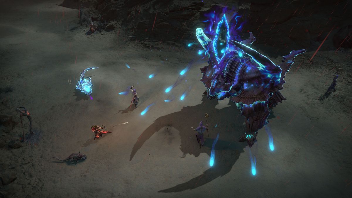 Gameplay shots from Diablo 4