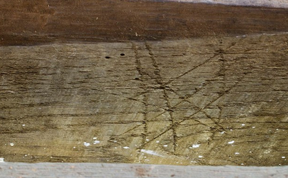 'Witch marks' found in 17th-century English home