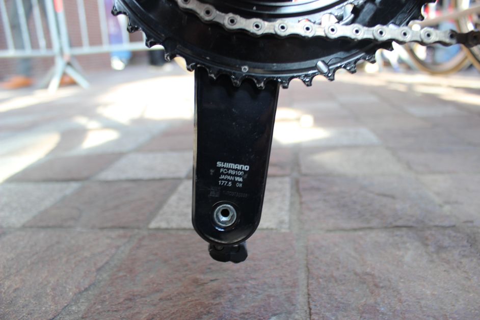 Lengthy 177.5mm Dura Ace cranks