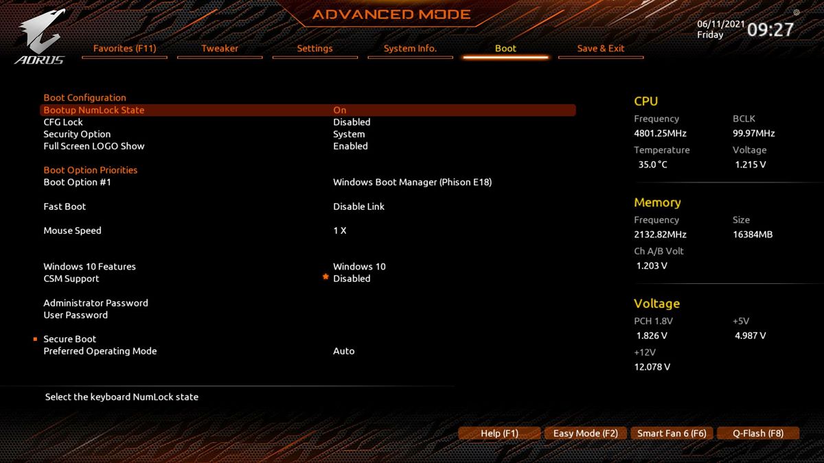 Gigabyte Z590 Aorus Tachyon